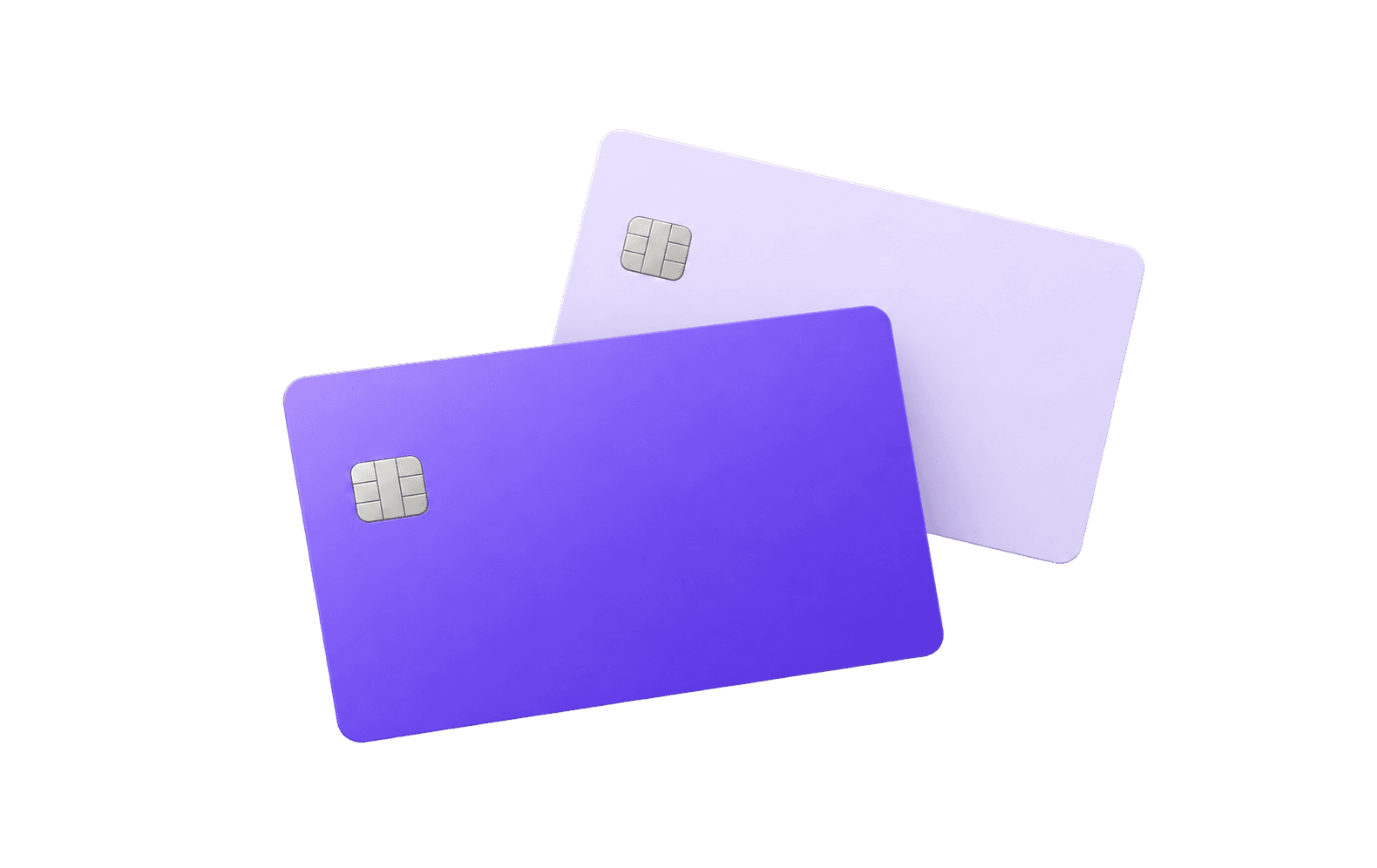 Two payment cards